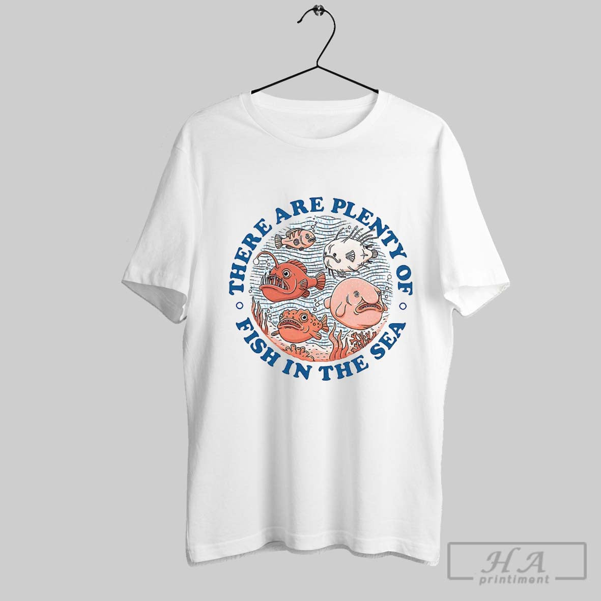 There Are Plenty Of Fish In The Sea - Adult & Kids T-Shirts, Sweatshirts & Hoodies apparel design preview 1