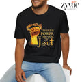 There Is Power Name Jesus Fire Funny Christian God - Adult & Kids T-Shirts, Sweatshirts & Hoodies apparel design preview 1