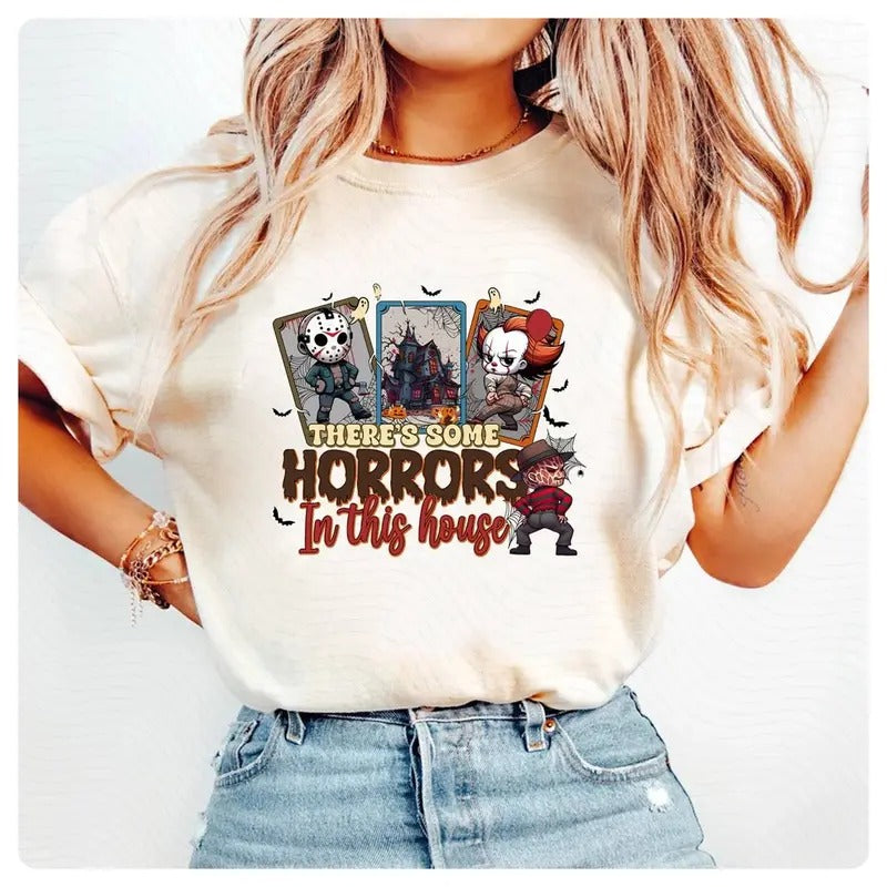 There'S Some S This House Retro Jason Voorhees - Adult & Kids T-Shirts, Sweatshirts & Hoodies apparel design preview 1