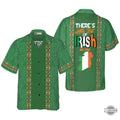 Theres A Little Bit Of Irish In Me Ireland Hawaiian - Adult & Kids T-Shirts, Sweatshirts & Hoodies apparel design preview 1