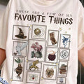 These Are Few My Favorite Things Wizard Castle School - Adult & Kids T-Shirts, Sweatshirts & Hoodies apparel design preview 1