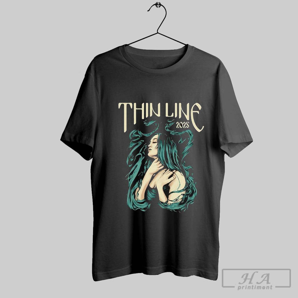 Thin Line 2025 Music Girl - Adult & Kids T-Shirts, Sweatshirts & Hoodies apparel design preview 1