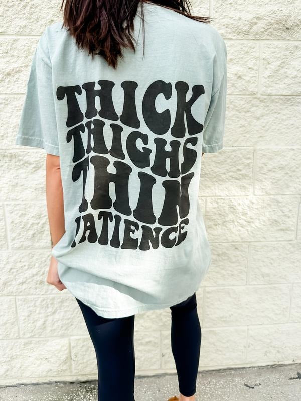 Thin Patience - Adult & Kids T-Shirts, Sweatshirts & Hoodies apparel design preview 1