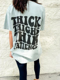 Thin Patience - Adult & Kids T-Shirts, Sweatshirts & Hoodies apparel design preview 1