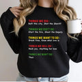 Things We Did Funny Casual Street Fleece Fabric Tops - Adult & Kids T-Shirts, Sweatshirts & Hoodies apparel design preview 1