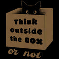 Think Outside The Box Or Not - Adult & Kids T-Shirts, Sweatshirts & Hoodies apparel design preview 1
