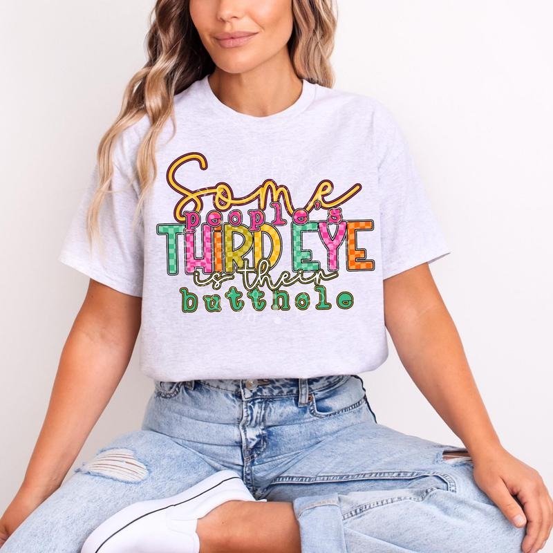 Third Eye DTF Transfers THIS IS NOT - Adult & Kids T-Shirts, Sweatshirts & Hoodies apparel design preview 1