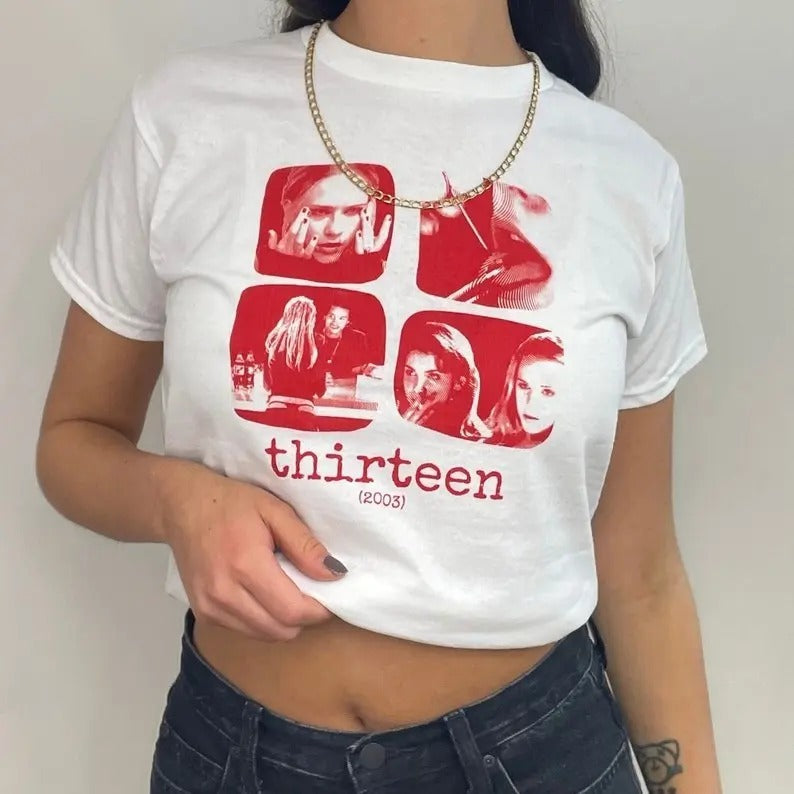 Thirteen Baby Movie 2003 Y2k Cotton - Adult & Kids T-Shirts, Sweatshirts & Hoodies apparel design preview 1