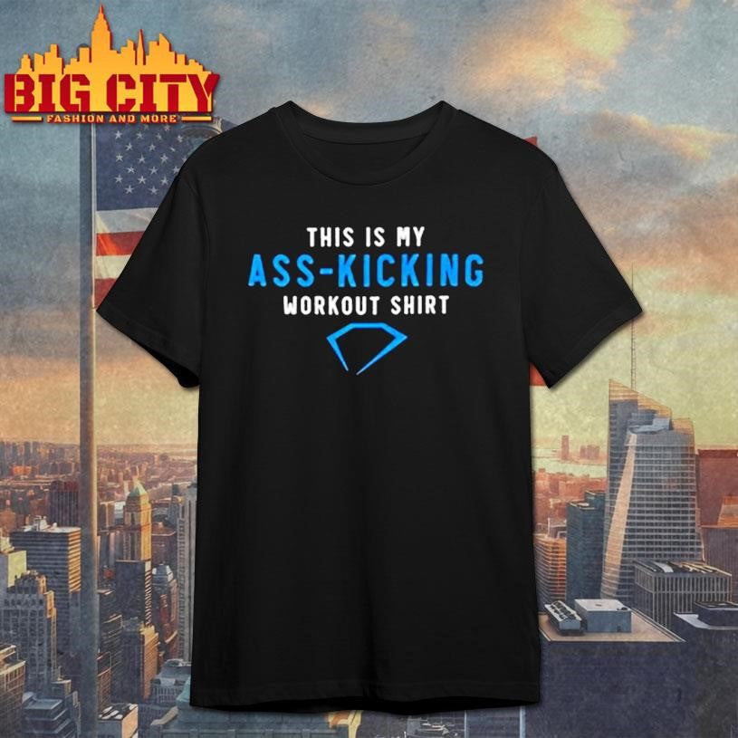 This Is My Ass-kicking Workout - Adult & Kids T-Shirts, Sweatshirts & Hoodies apparel design preview 1