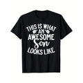 This Is What Awesome Son Like Comfortable Casual - Adult & Kids T-Shirts, Sweatshirts & Hoodies apparel design preview 1
