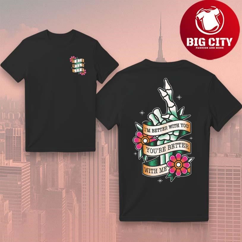 This Wild Life Crossed New Two Sided - Adult & Kids T-Shirts, Sweatshirts & Hoodies apparel design preview 1