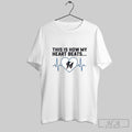 This Is How My Heart Beats Miami Marlins - Adult & Kids T-Shirts, Sweatshirts & Hoodies apparel design preview 1