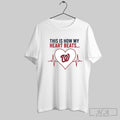 This Is How My Heart Beats Washington Nationals - Adult & Kids T-Shirts, Sweatshirts & Hoodies apparel design preview 1