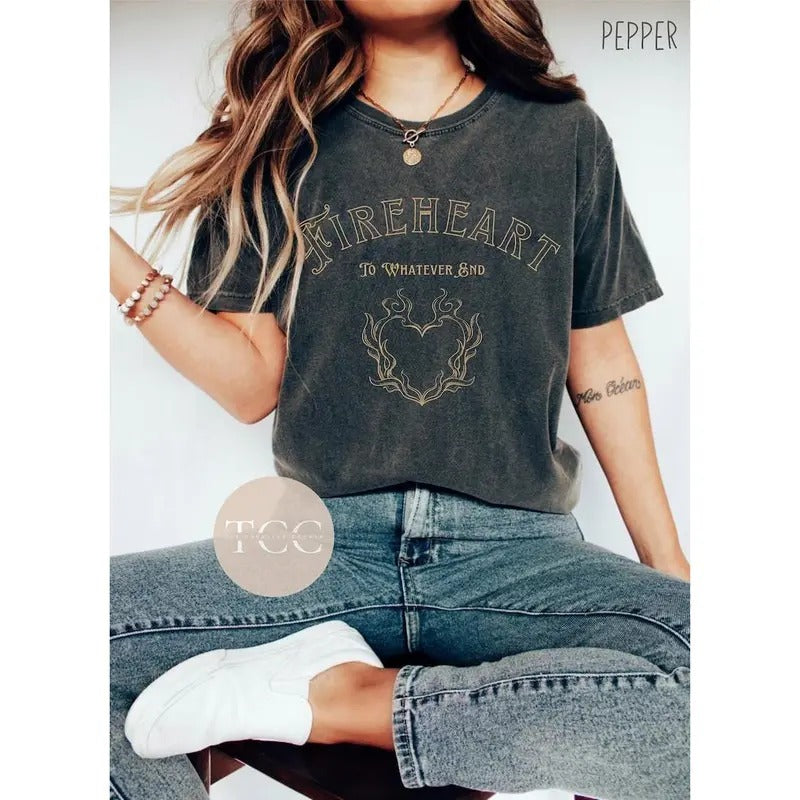 Thr0ne 0f Glass Fireheart Terrasen T0 Whatever End - Adult & Kids T-Shirts, Sweatshirts & Hoodies apparel design preview 1