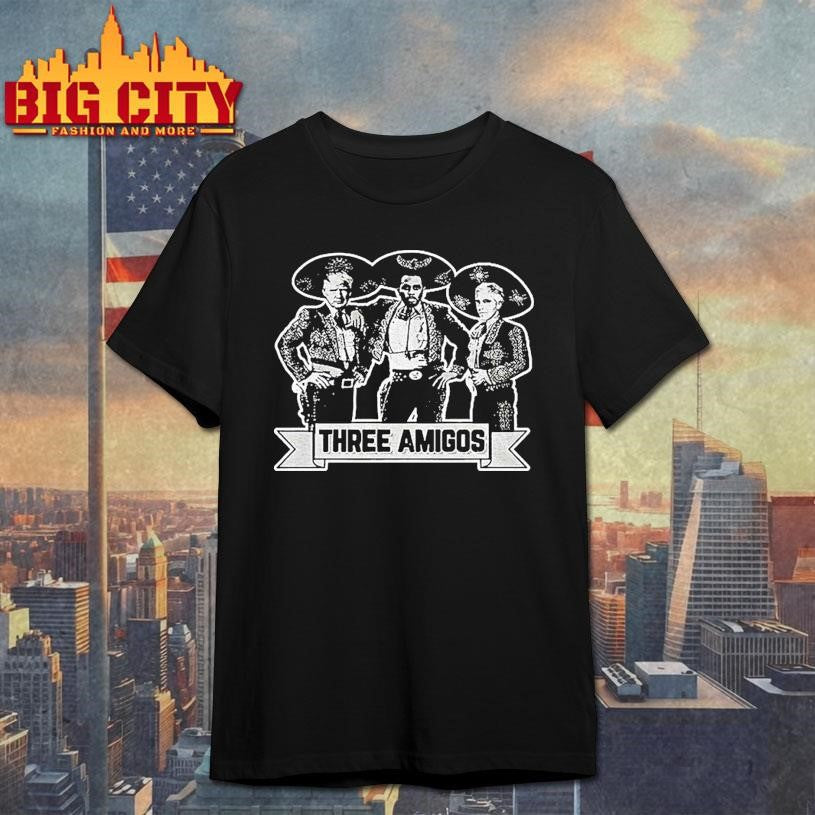 Three Amigos Parody Edgy Pop Culture Trump Diddy - Adult & Kids T-Shirts, Sweatshirts & Hoodies apparel design preview 1