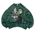 Three Wolves Howling Vintage Retro Wolf Cute Nature - Adult & Kids T-Shirts, Sweatshirts & Hoodies apparel design preview 1