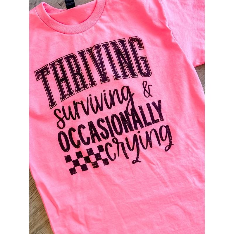 Thriving - Adult & Kids T-Shirts, Sweatshirts & Hoodies apparel design preview 1