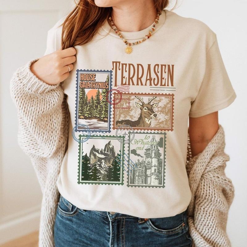Throne Glass Book Terrasen Whatever End Aelin - Adult & Kids T-Shirts, Sweatshirts & Hoodies apparel design preview 1