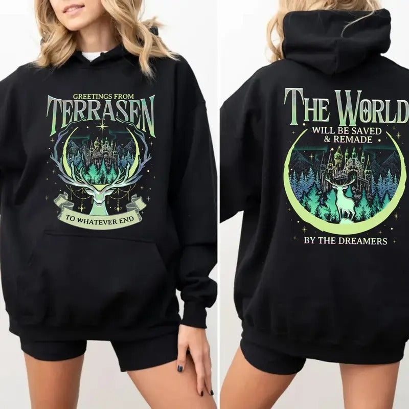 Throne Glass Sjm Terrasen Reading Lover Book Elirea - Adult & Kids T-Shirts, Sweatshirts & Hoodies apparel design preview 1