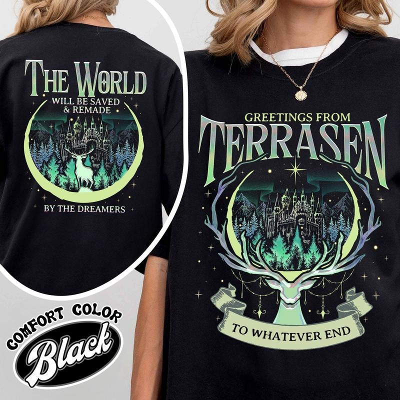 Throne Glass Sjm Terrasen Reading Lover Book Elirea - Adult & Kids T-Shirts, Sweatshirts & Hoodies apparel design preview 1