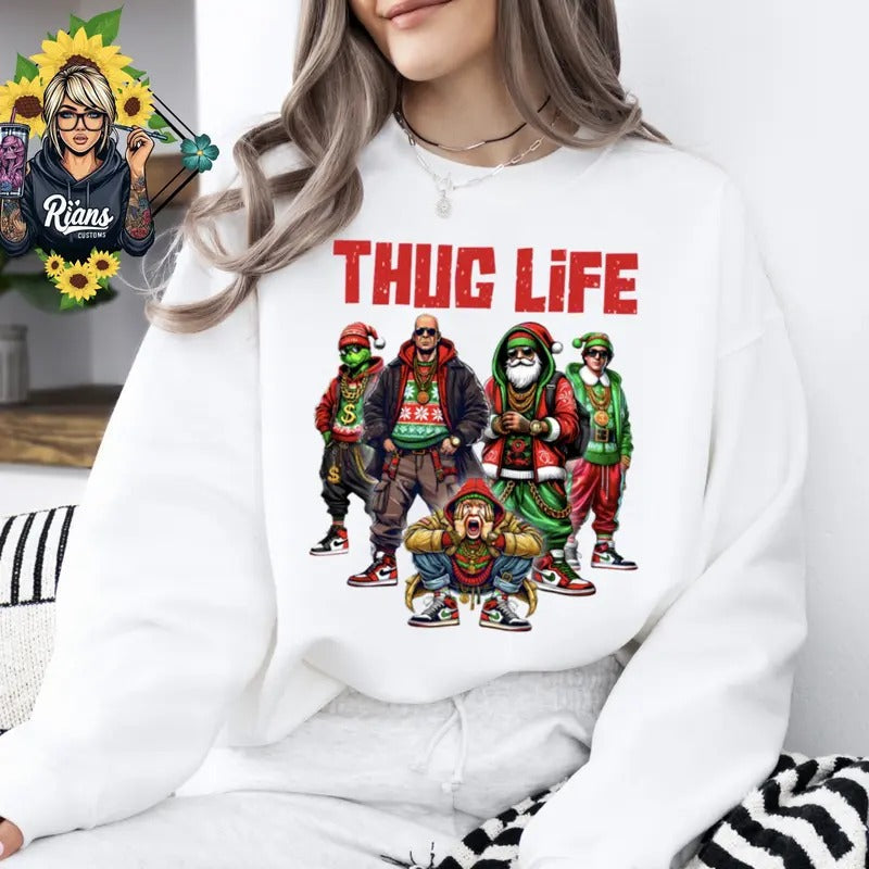 Thug Life Movie Inspired - Adult & Kids T-Shirts, Sweatshirts & Hoodies apparel design preview 1