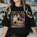 Thug Life Gr1nch Season Friends Spooky Babes Coffee - Adult & Kids T-Shirts, Sweatshirts & Hoodies apparel design preview 1