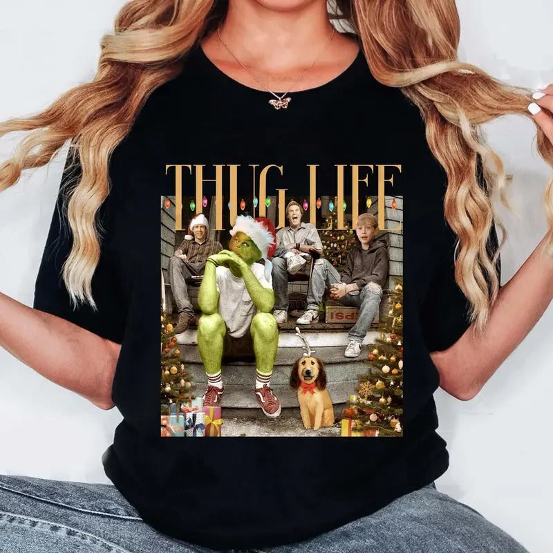 Thug Life Comedy Movies Friends Winter Short Sleeve - Adult & Kids T-Shirts, Sweatshirts & Hoodies apparel design preview 1