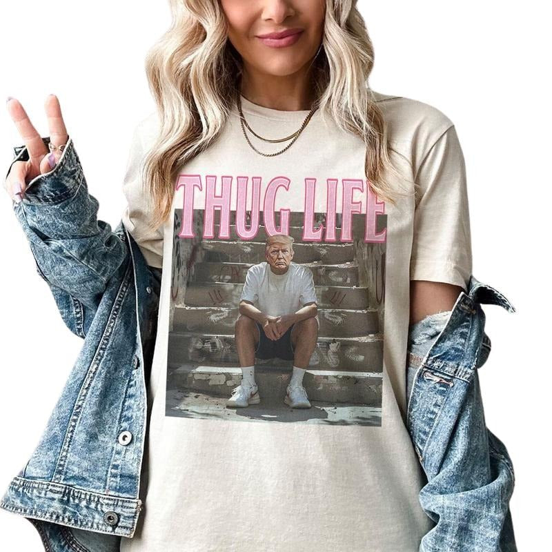 Thug Life Truummp Father Cool - Adult & Kids T-Shirts, Sweatshirts & Hoodies apparel design preview 1
