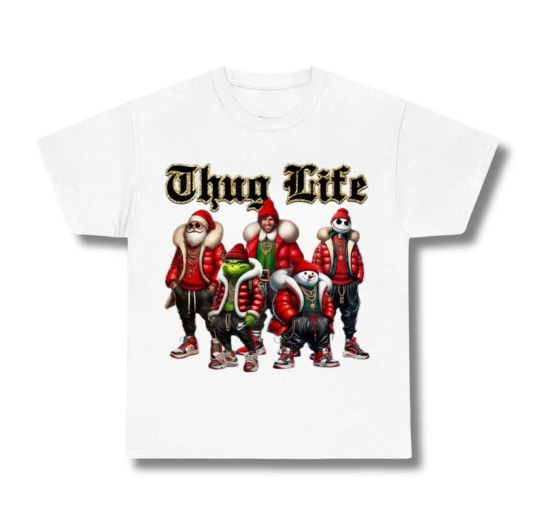 Thug Life Friends Movies Street Top Womenswear - Adult & Kids T-Shirts, Sweatshirts & Hoodies apparel design preview 1