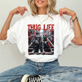 Thuglife Halloween Hallowen Cute Fall Spooky Season - Adult & Kids T-Shirts, Sweatshirts & Hoodies apparel design preview 1