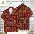 Boston Red Sox Hawaiian with Tiki Motifs Stylish - Adult & Kids T-Shirts, Sweatshirts & Hoodies apparel design preview 1