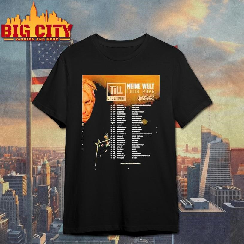 Till Lindemann Meine Welt Tour 2025 - Adult & Kids T-Shirts, Sweatshirts & Hoodies apparel design preview 1