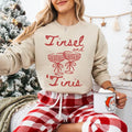 Tinsel Tinis Cocktail Martini Drink Club Cotton - Adult & Kids T-Shirts, Sweatshirts & Hoodies apparel design preview 1