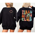 Tired Moms Club Sarcastic Mama Cool Mom Funny New - Adult & Kids T-Shirts, Sweatshirts & Hoodies apparel design preview 1