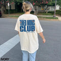 Tired Moms Club Front Back Mom Life Mama - Adult & Kids T-Shirts, Sweatshirts & Hoodies apparel design preview 1
