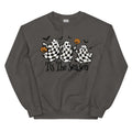 Tis Season Checkered Ghost Spooky - Adult & Kids T-Shirts, Sweatshirts & Hoodies apparel design preview 1