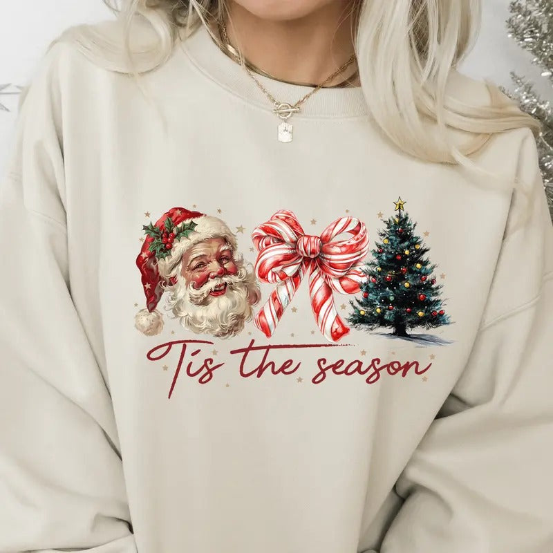 Tis Season Comfy - Adult & Kids T-Shirts, Sweatshirts & Hoodies apparel design preview 1