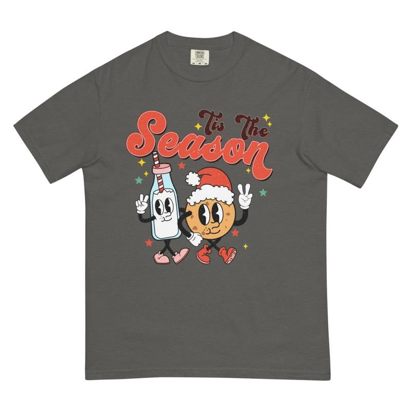 Tis Season Comfort Colors Relaxed Fit Printed USA - Adult & Kids T-Shirts, Sweatshirts & Hoodies apparel design preview 1