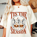 Tis Season Skeleton Relaxed Fit Printed USA - Adult & Kids T-Shirts, Sweatshirts & Hoodies apparel design preview 1