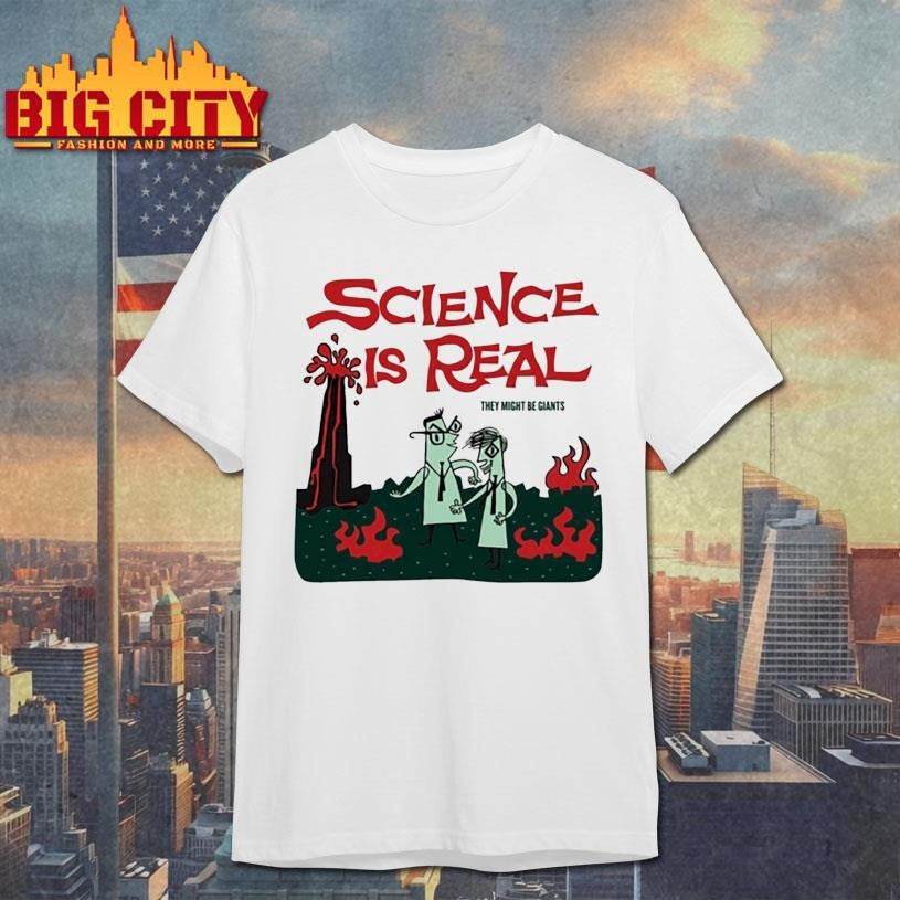 Tmbg They Might Be Giants Science Is Real - Adult & Kids T-Shirts, Sweatshirts & Hoodies apparel design preview 1