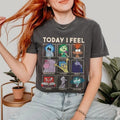 Today I Feel Inside Out Joy Sadness Fear Disgust - Adult & Kids T-Shirts, Sweatshirts & Hoodies apparel design preview 1
