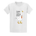 Today I'M Serious Goose Silly Funny University - Adult & Kids T-Shirts, Sweatshirts & Hoodies apparel design preview 1
