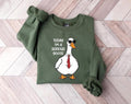 Today I'M Serious Goose Silly Breathable Casual - Adult & Kids T-Shirts, Sweatshirts & Hoodies apparel design preview 1