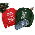 Todd Margo Ugly Why'S Carpet Wet I Don'T Know Couple - Adult & Kids T-Shirts, Sweatshirts & Hoodies apparel design preview 1