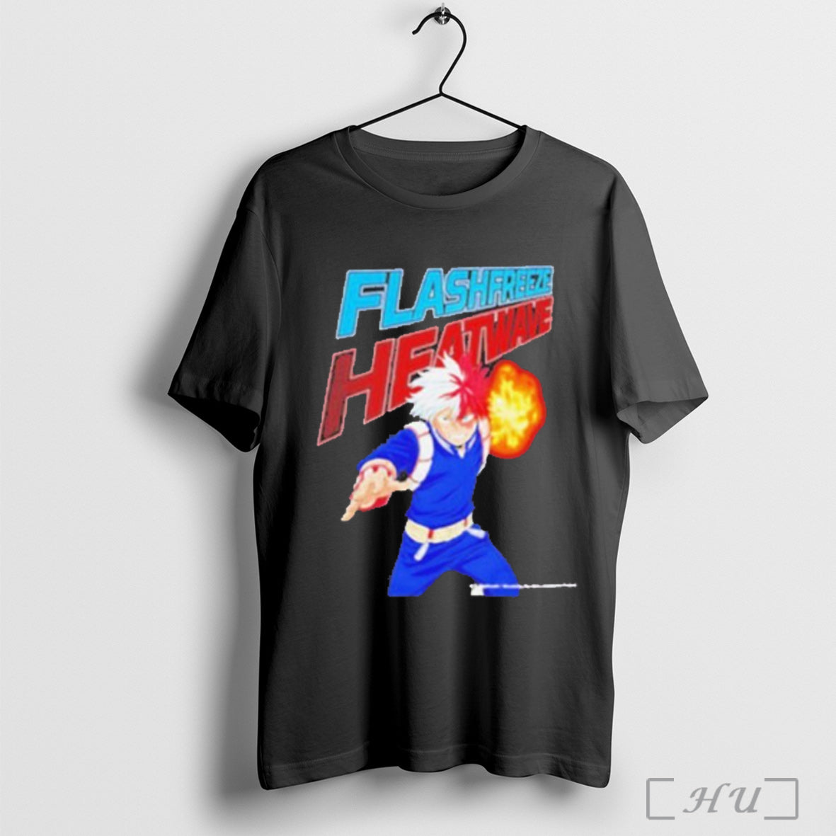 Todoroki Shoto Flashfreeze Heatwave My Hero Academia - Adult & Kids T-Shirts, Sweatshirts & Hoodies apparel design preview 1