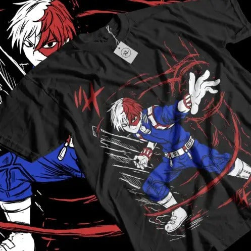 Todoroki Academia My Hero All Sizes Mha Toya Dabi - Adult & Kids T-Shirts, Sweatshirts & Hoodies apparel design preview 1
