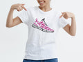 Together We Fight Running Shoes Breast Cancer - Adult & Kids T-Shirts, Sweatshirts & Hoodies apparel design preview 1