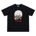 Tokyo Ghoul "Kaneki" Vintage Anime 100% Cotton - Adult & Kids T-Shirts, Sweatshirts & Hoodies apparel design preview 1