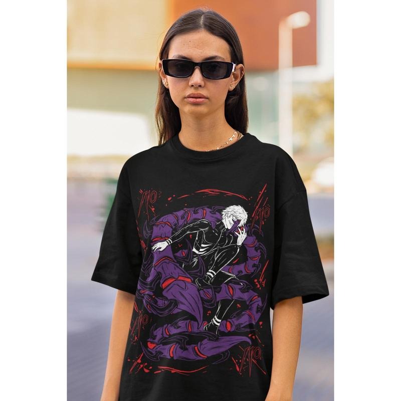 Tokyo Ghoul S 4XL Ken Kaneki Japanaise Horror Manga - Adult & Kids T-Shirts, Sweatshirts & Hoodies apparel design preview 1