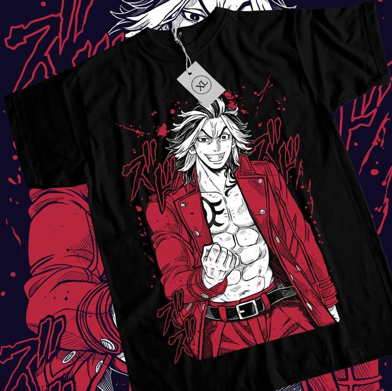 Tokyo Revengers S 4XL Draken Mikey Takemichi Hanagaki - Adult & Kids T-Shirts, Sweatshirts & Hoodies apparel design preview 1